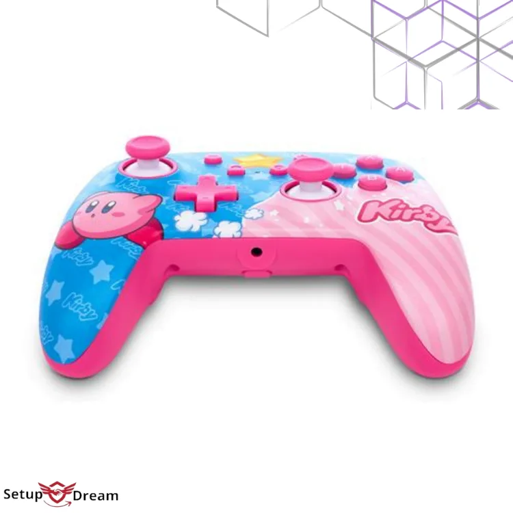 Manette filaire pour Nintendo Switch PowerA Kirby | Maroc - Vue 7