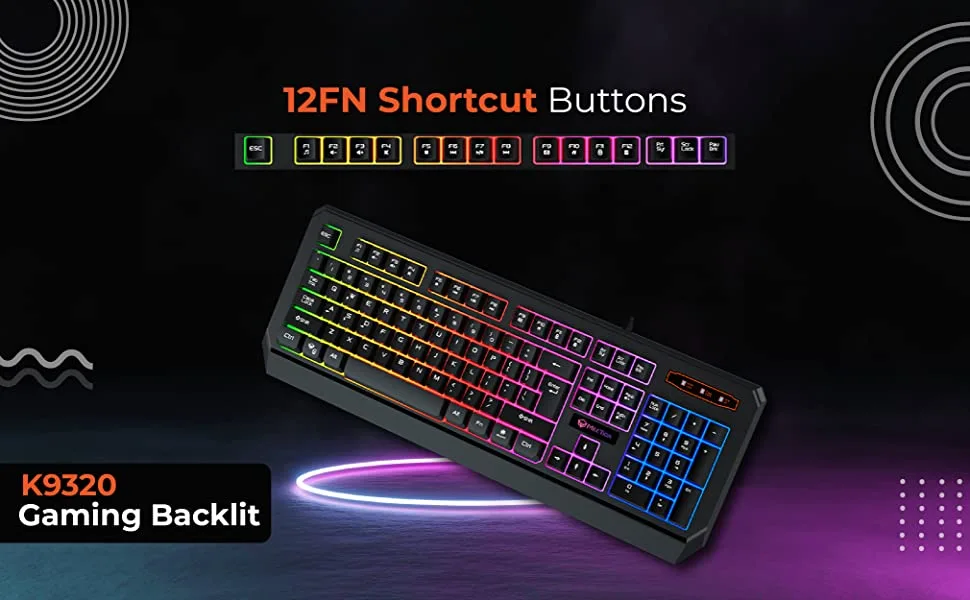 MEETION MT-K9320 – Clavier Gaming - Vue 4