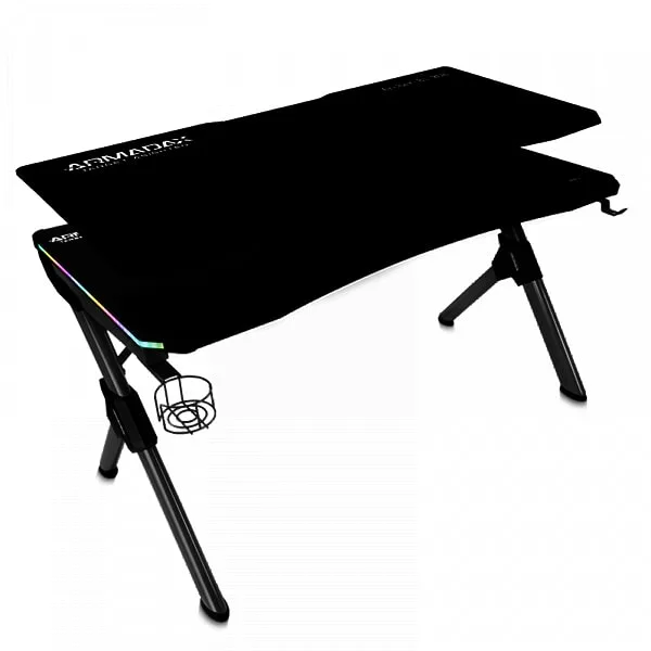 Bureau Gamer ArmadaX Archer B1 RGB 150cm - SETUPDREAM - Vue 3