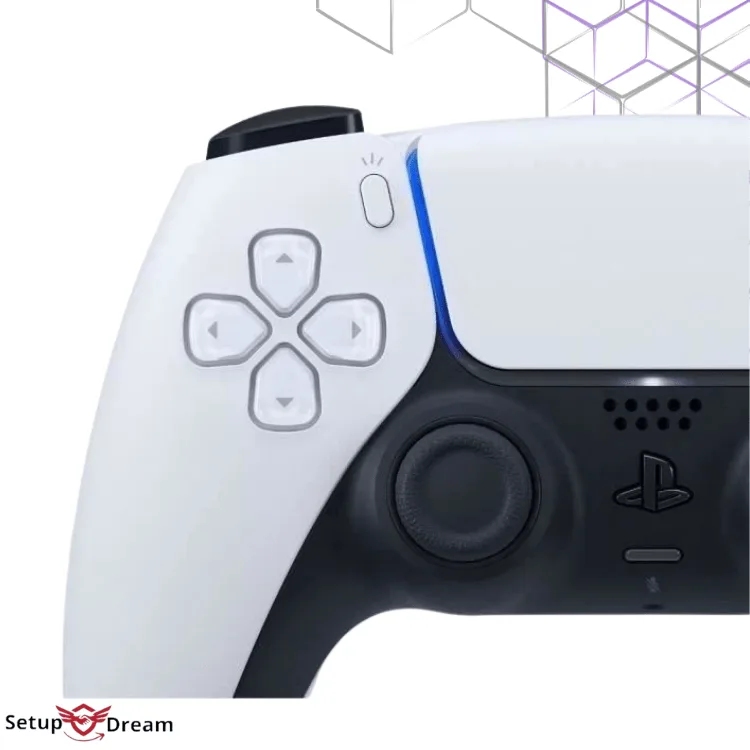 Manette PS5 sans fil Sony DualSense Blanc | Prix Maroc - Vue 5