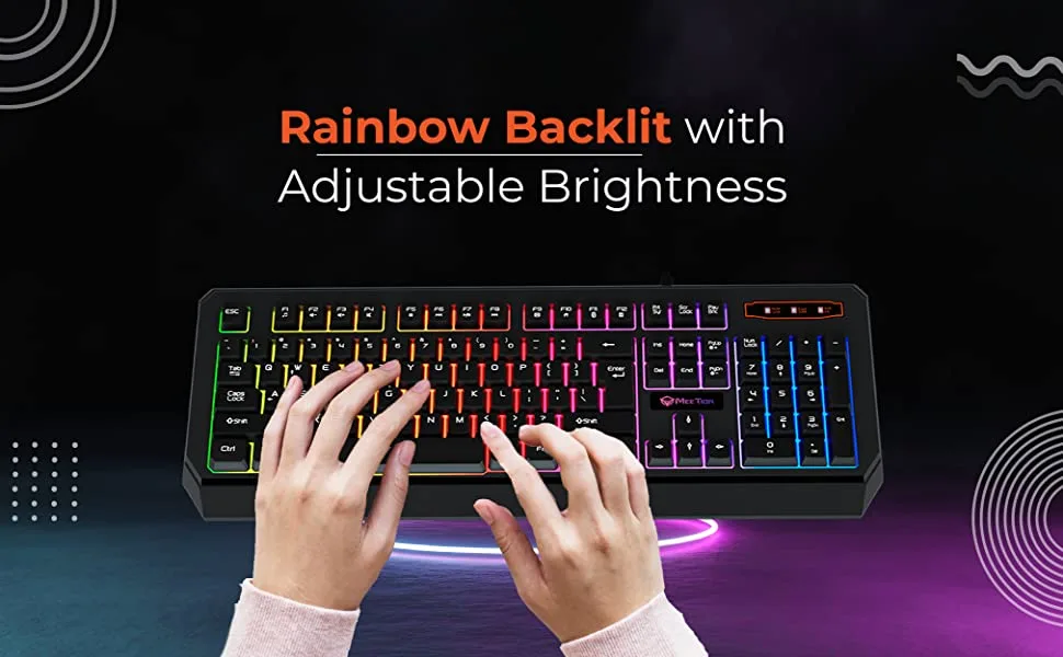 MEETION MT-K9320 – Clavier Gaming - Vue 3