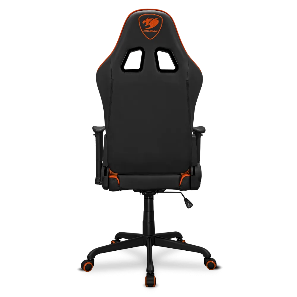 Cougar ARMOR ELITE Orange & Black Chaise Gaming | Prix Maroc - Vue 5