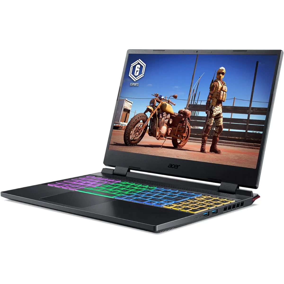 Acer Nitro 5 i5 12500H 12e Génération - 16GB DDR4, 512Go NVMe, Nvidia RTX 3060, 15.6″ - Vue 3
