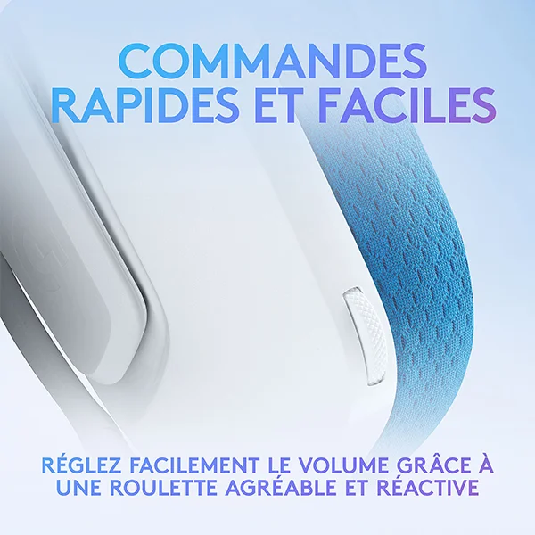 Casque Gaming Logitech G335 (Blanc) - Vue 4