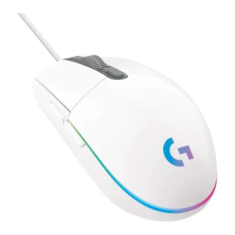 Logitech G102 LightSync RGB – Blanc