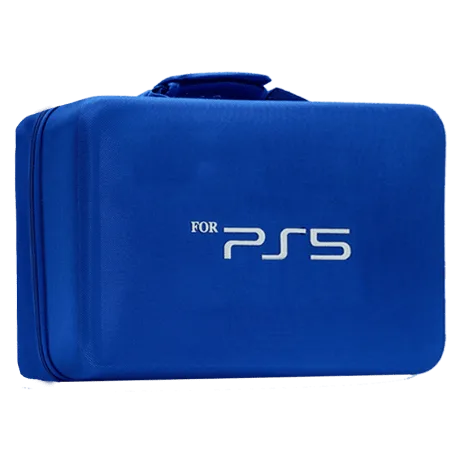 Sac De Rangement Pour Console Ps5 (Bleu)