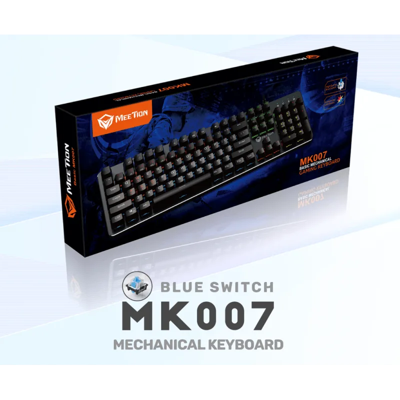 CLAVIER MÉCANIQUE GAMING MEETION MK007 - Vue 3