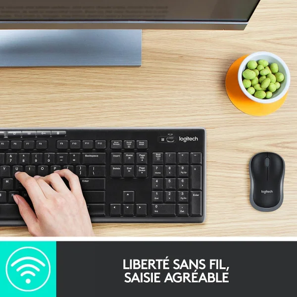 Logitech MK270 Wireless Combo - Vue 4