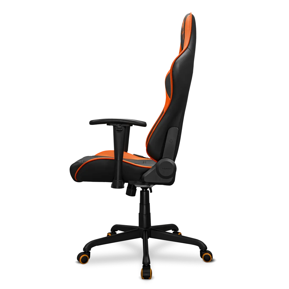 Cougar ARMOR ELITE Orange & Black Chaise Gaming | Prix Maroc - Vue 3
