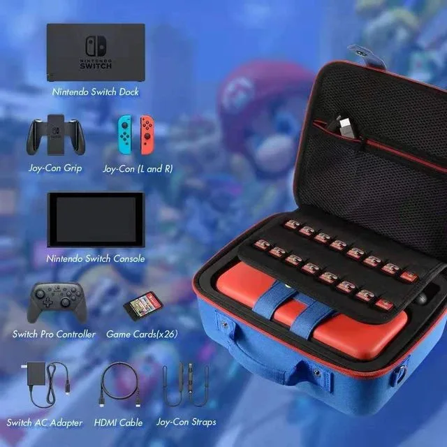 Grand Étui Console Nintendo Switch Mario - Vue 4