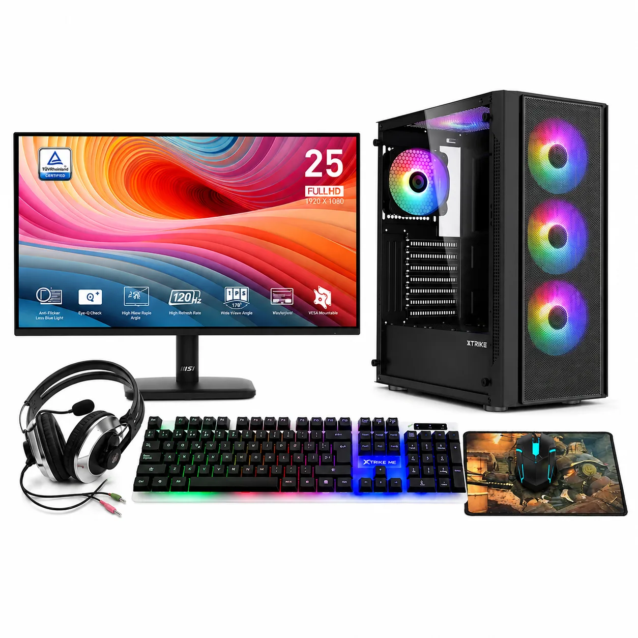SETUP GAMER RYZEN 5 3400G-VEGA 11/8Go