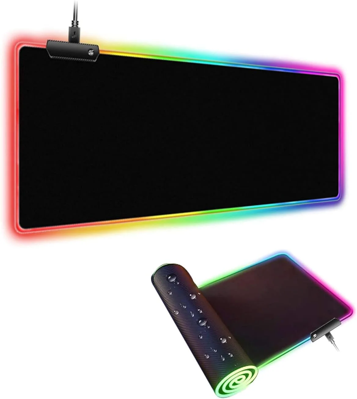 Tapis de Souris Gamer RGB XXL - 300x800x3mm