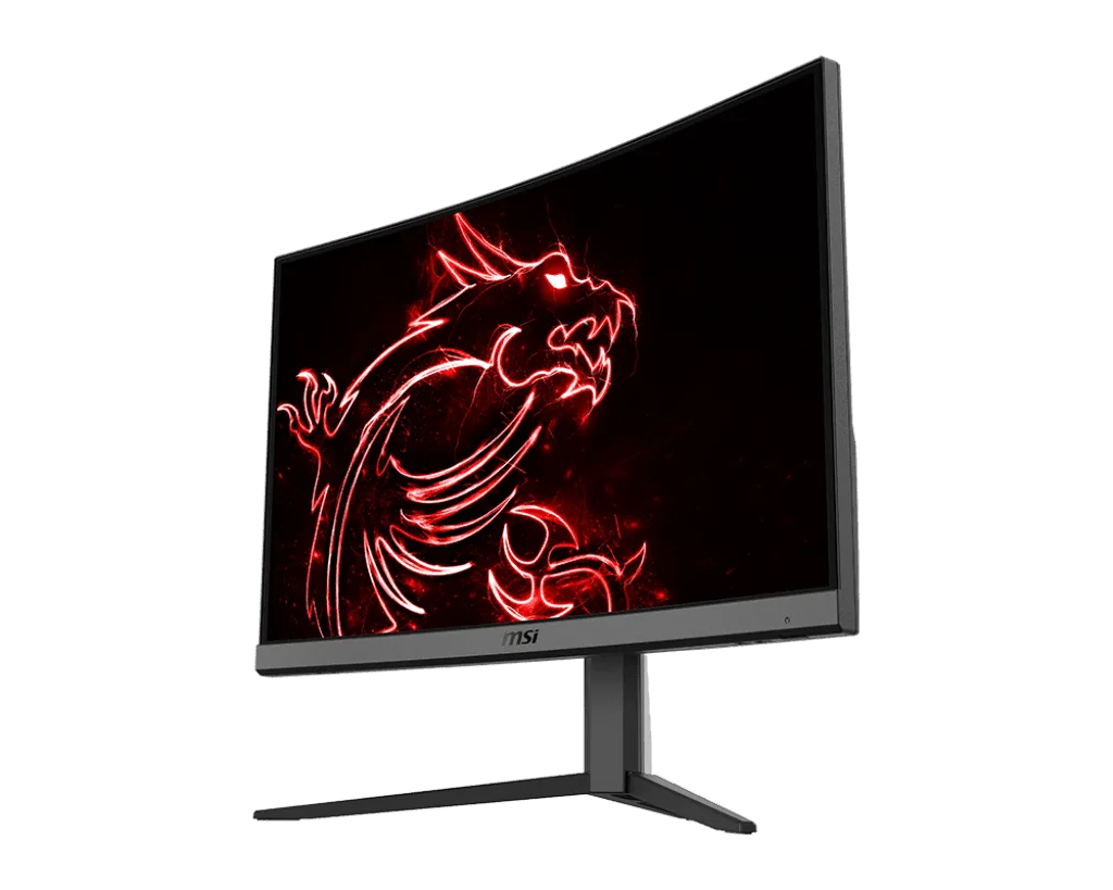 MSI Optix G24C4 24″ 144Hz Curved | Monitors - Vue 4