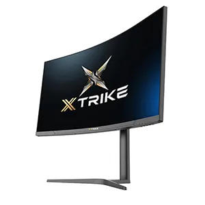 XTRIKE M-UltraC270 27″ 180hz 1ms VA 2K CURVED - Vue 2